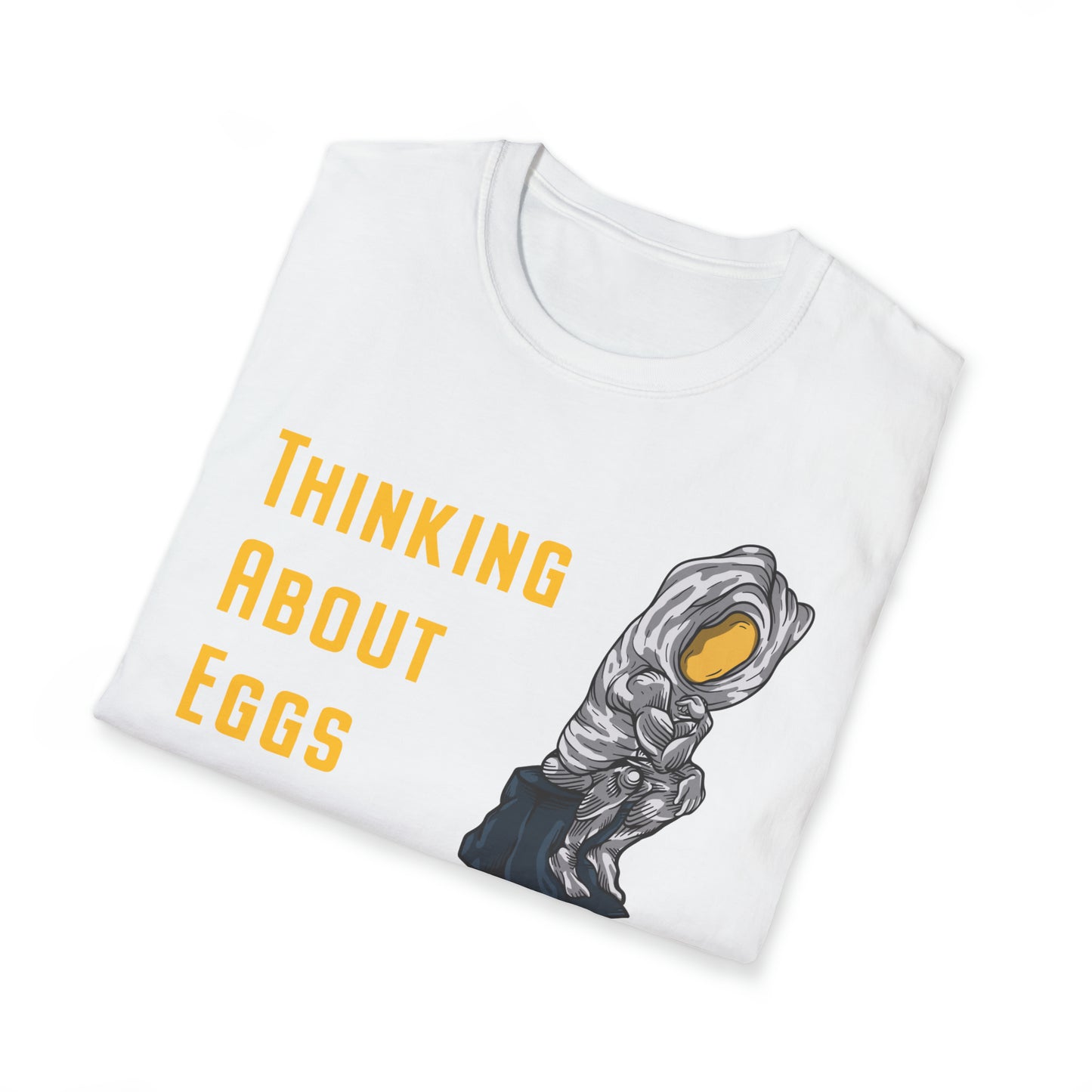 Steak and Leggs Thinker Eggs Tee