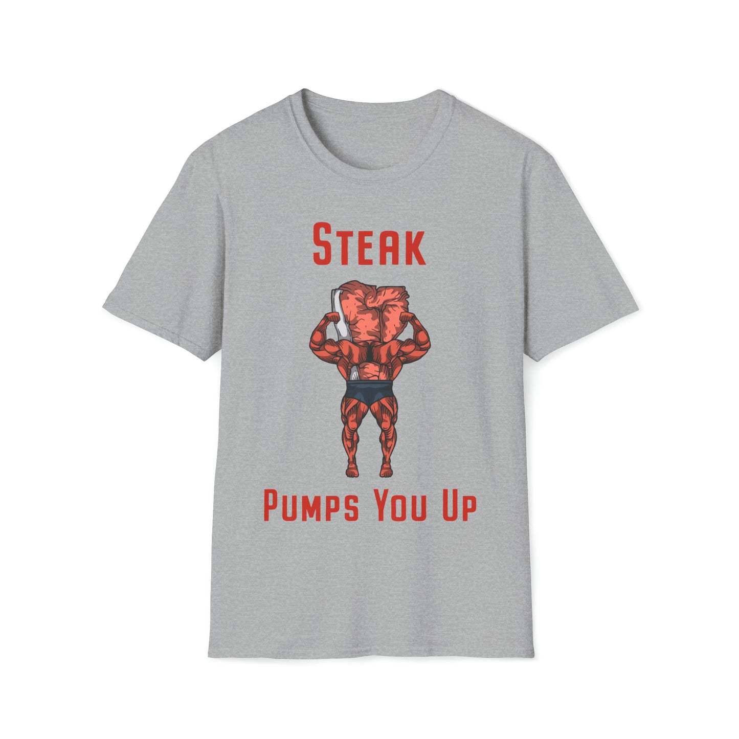 Steak and Leggs Steak Pump Tee