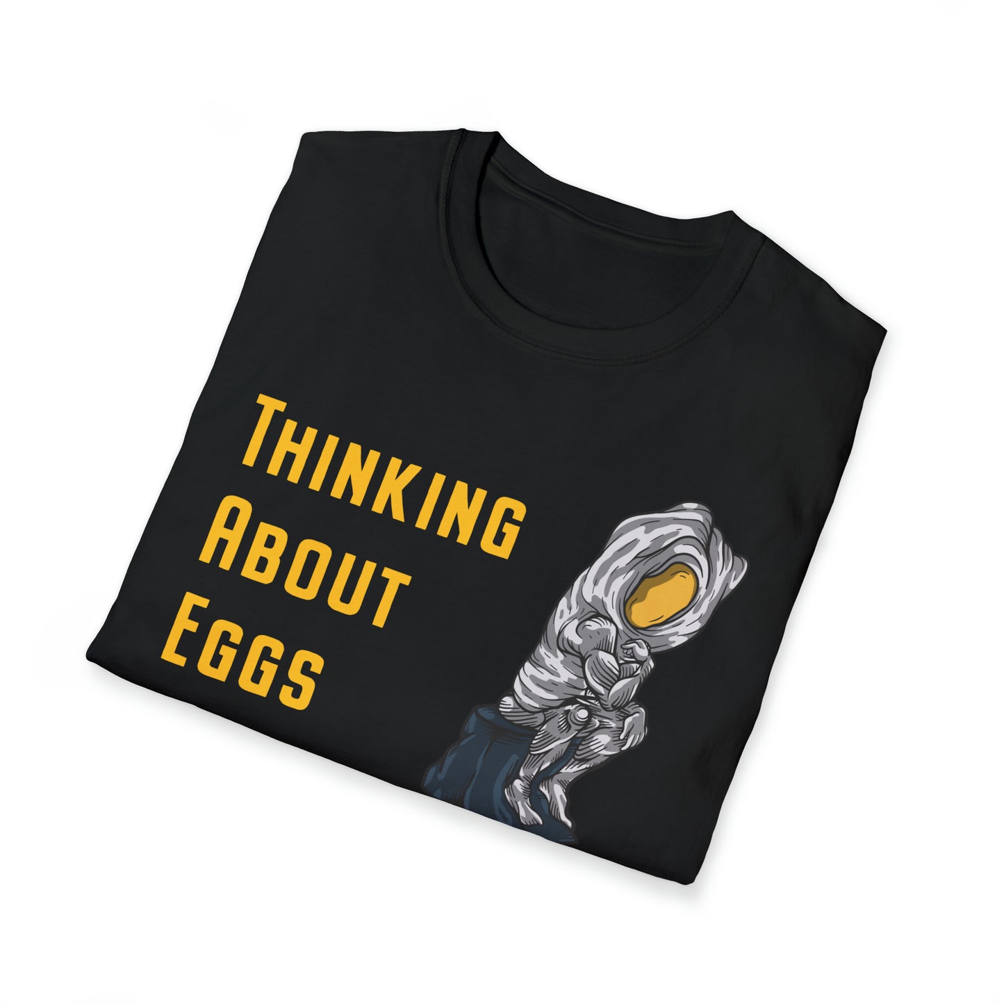 Steak and Leggs Thinker Eggs Tee