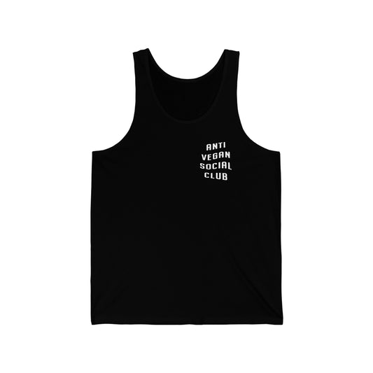 Steak and Leggs Anti-Vegan Social Club Tank