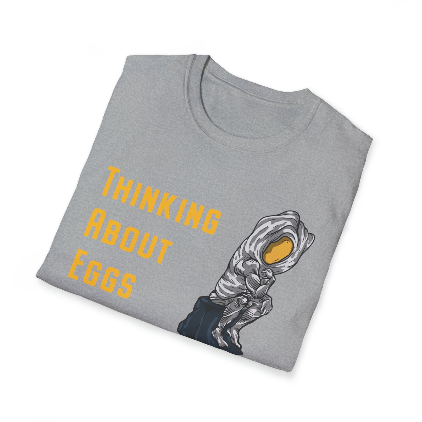 Steak and Leggs Thinker Eggs Tee