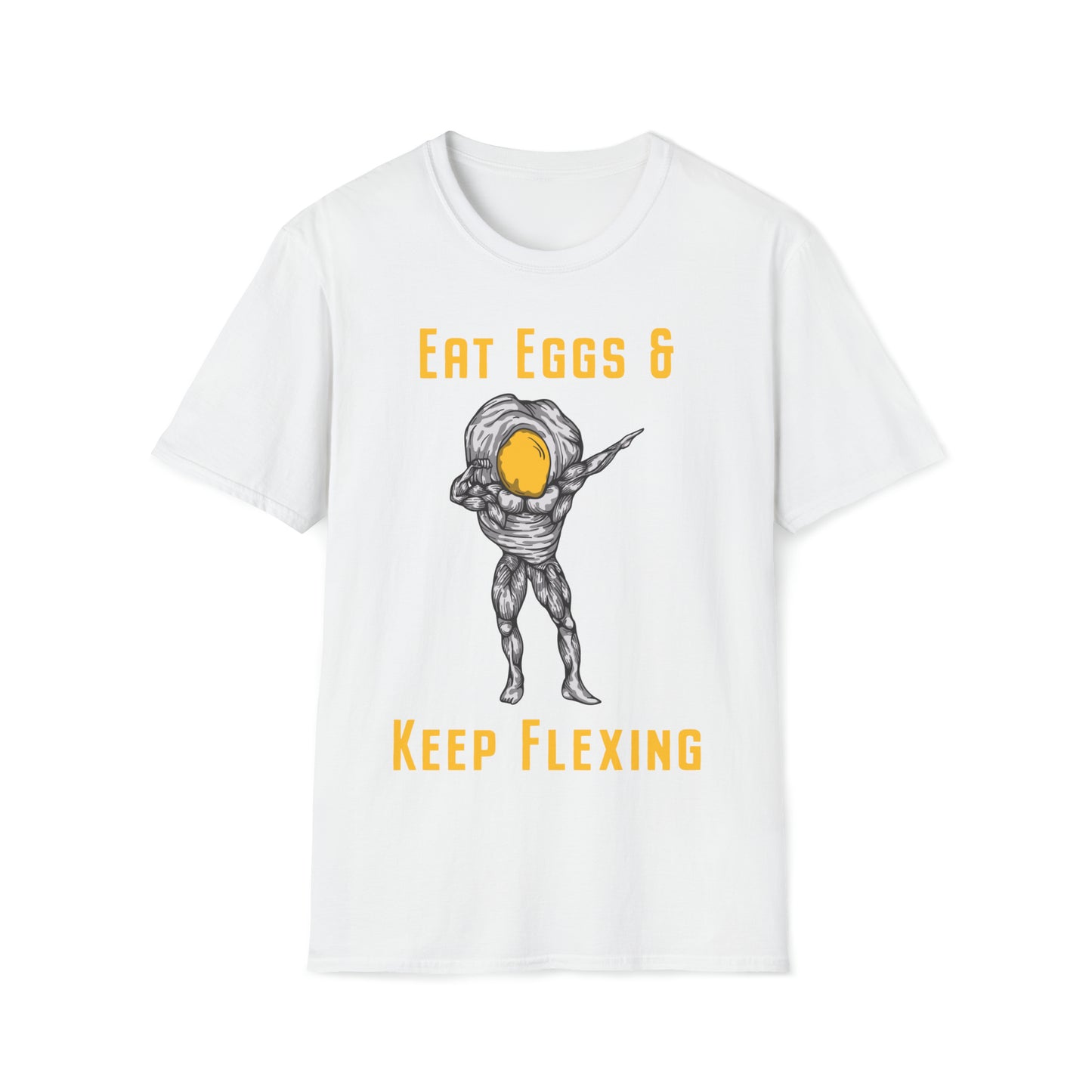 Steak and Leggs Eat Eggs & Keep Flexing Tee