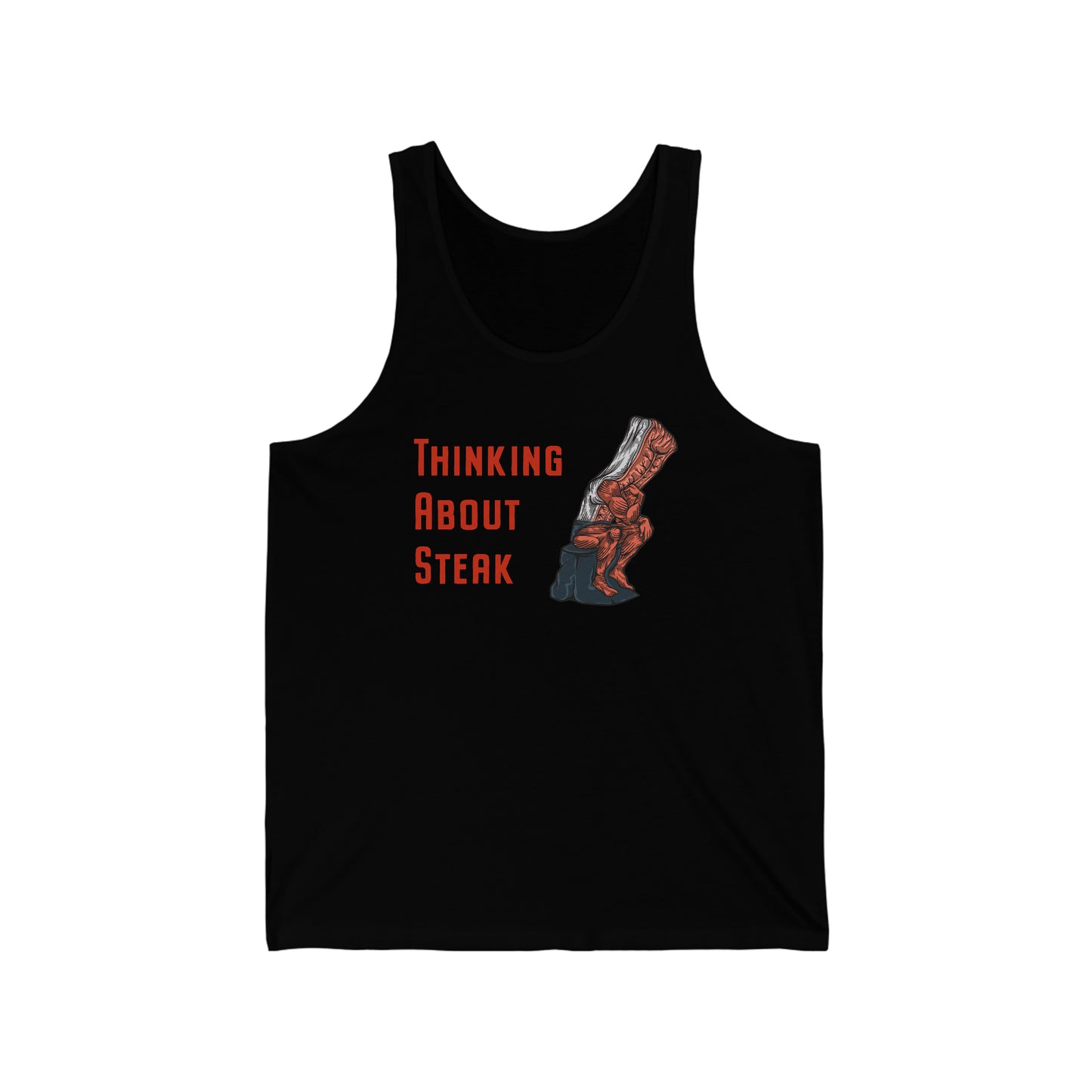 Steak and Leggs Thinker Steak Tank