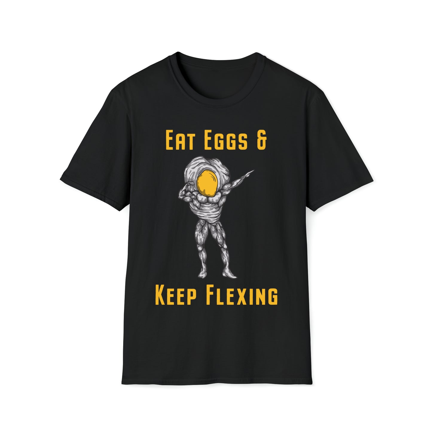 Steak and Leggs Eat Eggs & Keep Flexing Tee