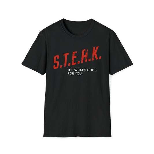 Steak and Leggs S.T.E.A.K. Tee