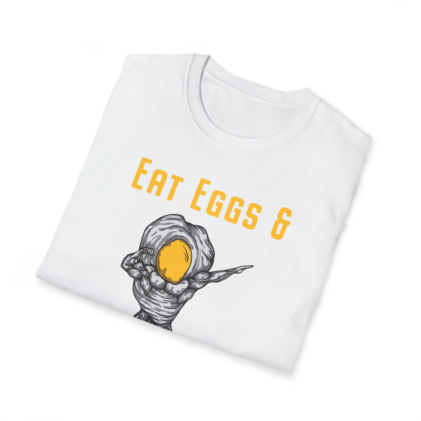 Steak and Leggs Eat Eggs & Keep Flexing Tee