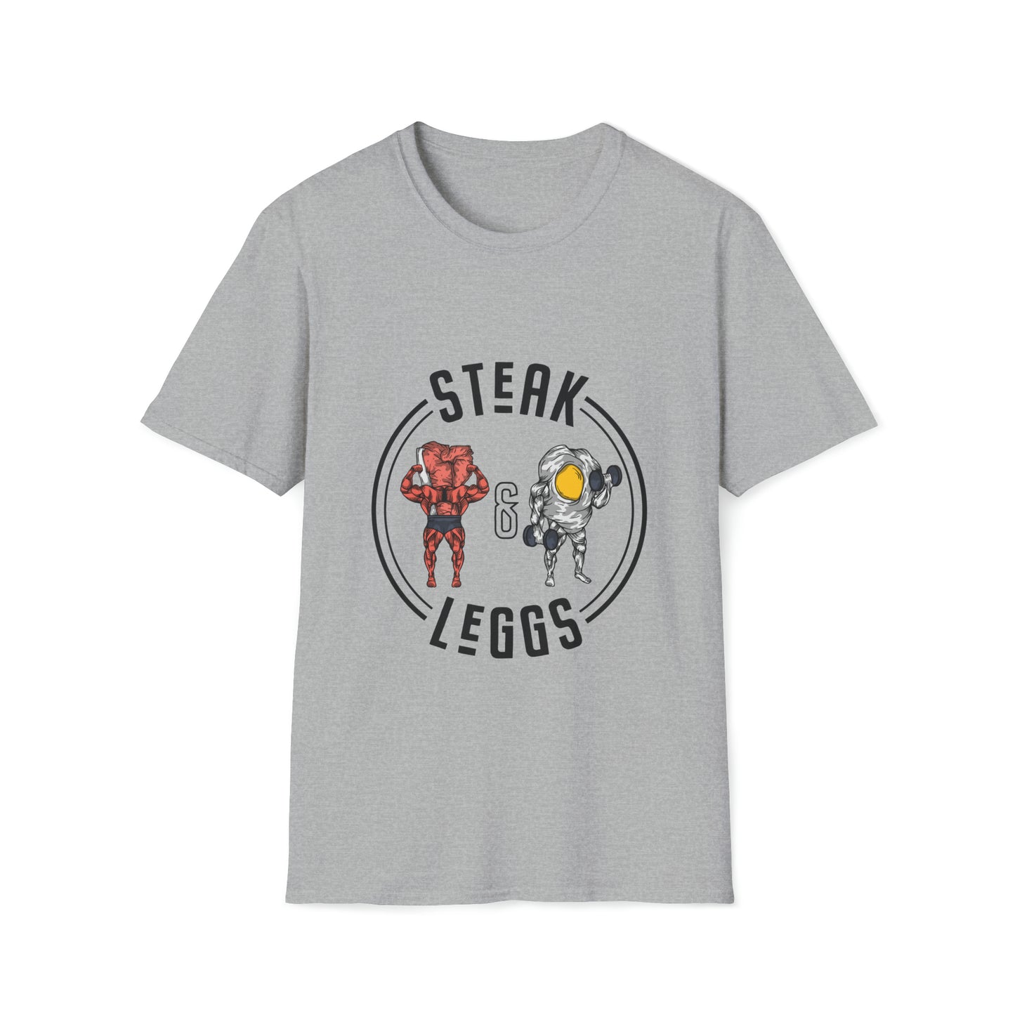 Steak and Leggs Logo Tee