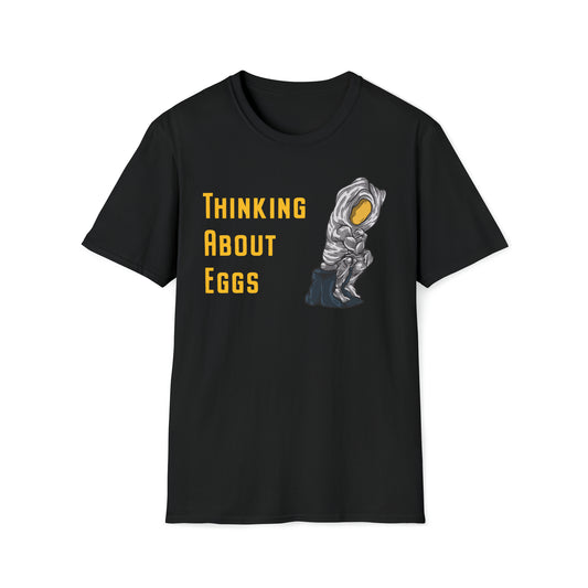 Steak and Leggs Thinker Eggs Tee